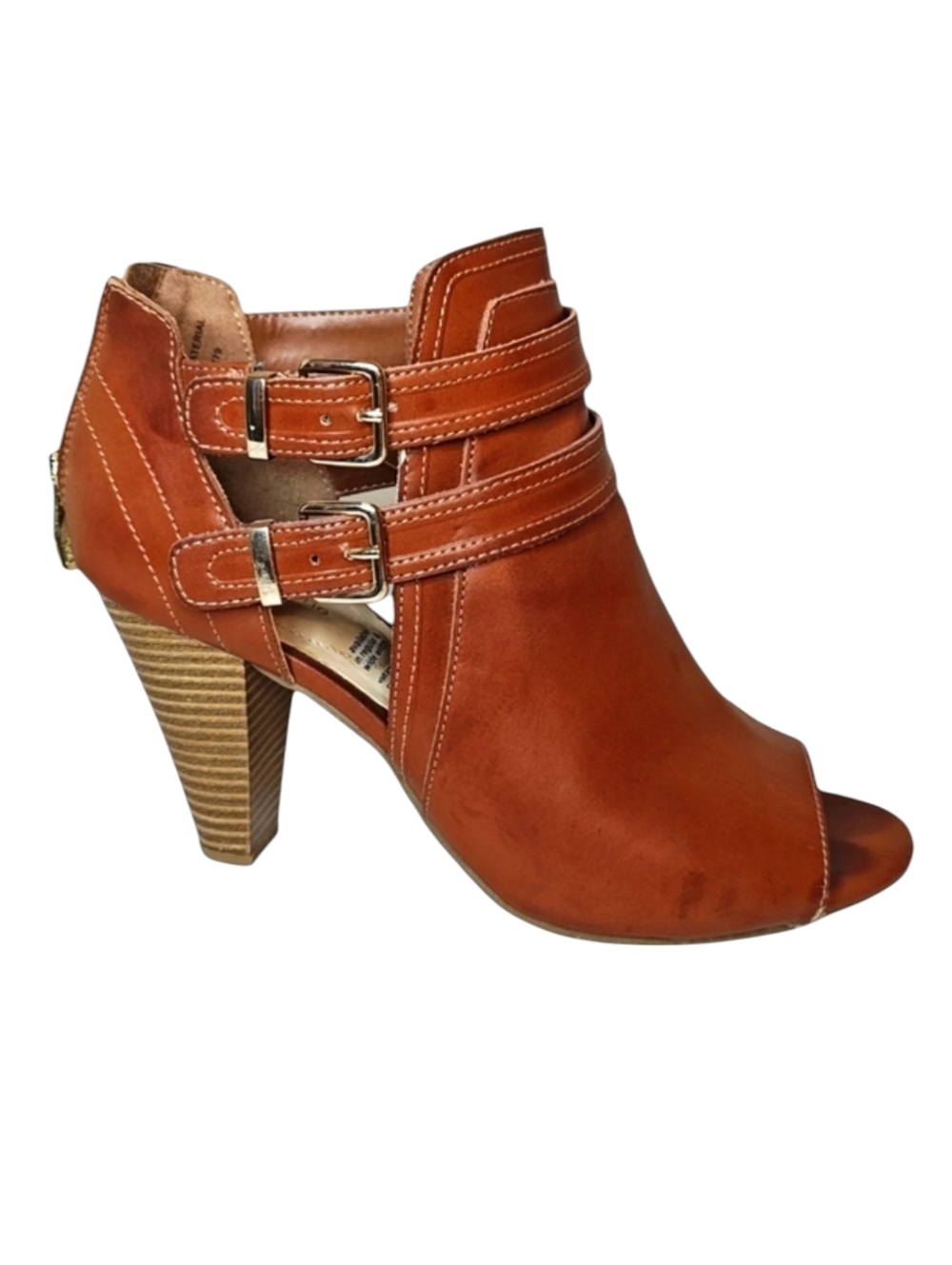 Liz Claiborne Cognac Booties